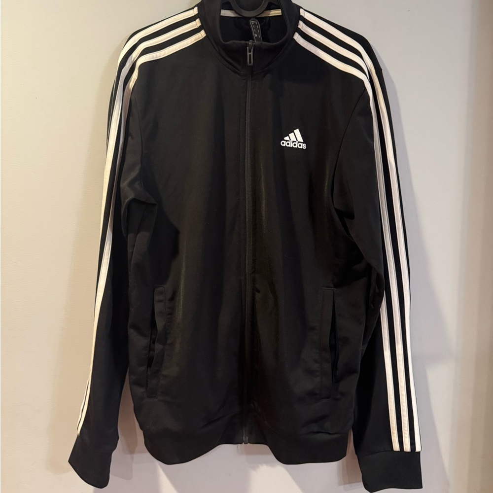 Adidas Men's Black Track Jacket